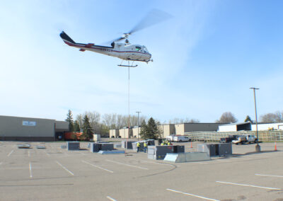 Thermotech RTU Replacement by Helicopter in Hopkins, Minnesota