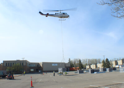 Thermotech RTU Replacement by Helicopter in Hopkins, Minnesota